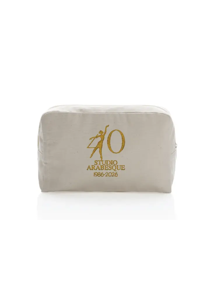 Trousse de toilette en toile recyclée - 40th